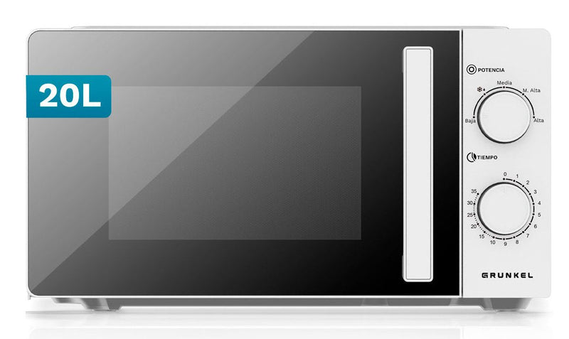 Grunkel Microwave MW-20EASY 700W Capacity 20L White