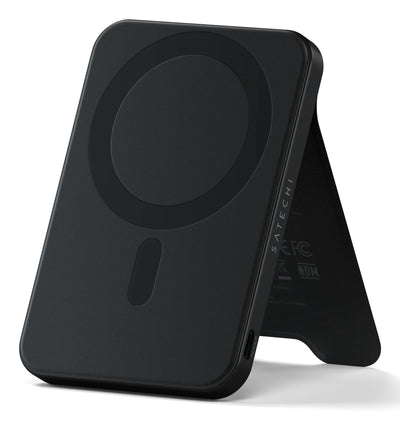 Satechi Onthego Magnetic QI2 Powerbank Stand 5000MAH Black — image 1