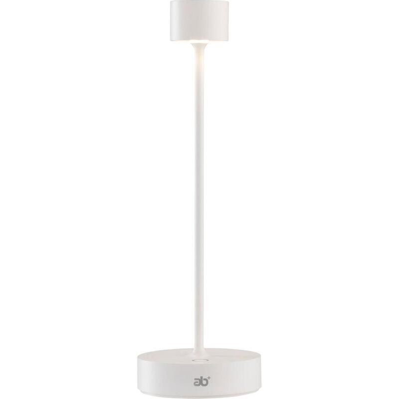 Ab + By Abert Saturno Portable Table Lamp White
