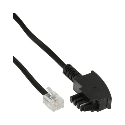 Inline Tae-f German Cable Telekom / Siemens Tae-f German a RJ11 6P4C Male a Male 10M — image 1