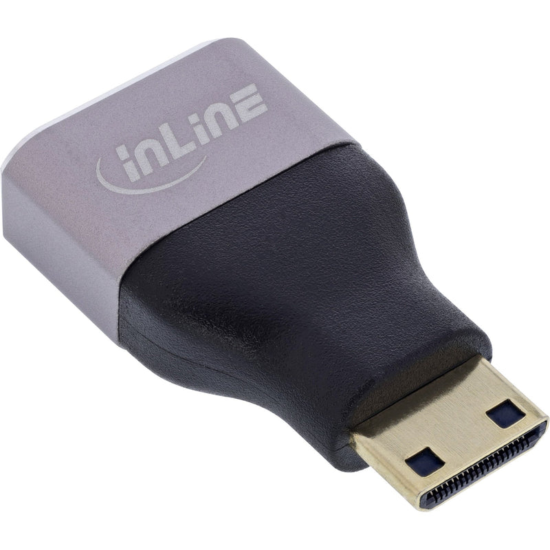 Inline® HDMI Adapter, HDMI a Female / Mini HDMI C Male, 8K UHD