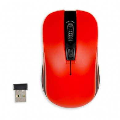 I-box Loriini Pro Mouse Optico Wireless Red