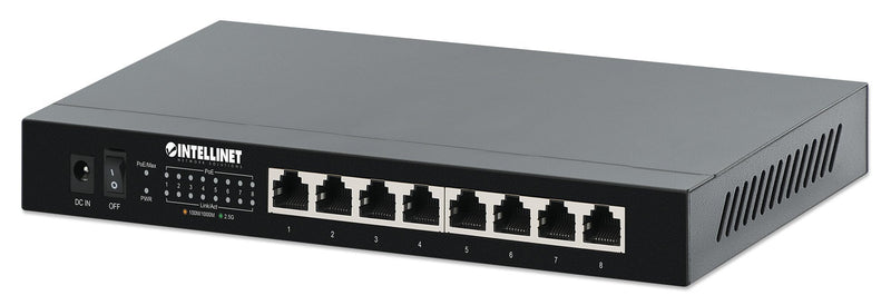 Intellinet 8-PORT 2 5G Ethernet PoE + Switch 100W 8XPSE Ports