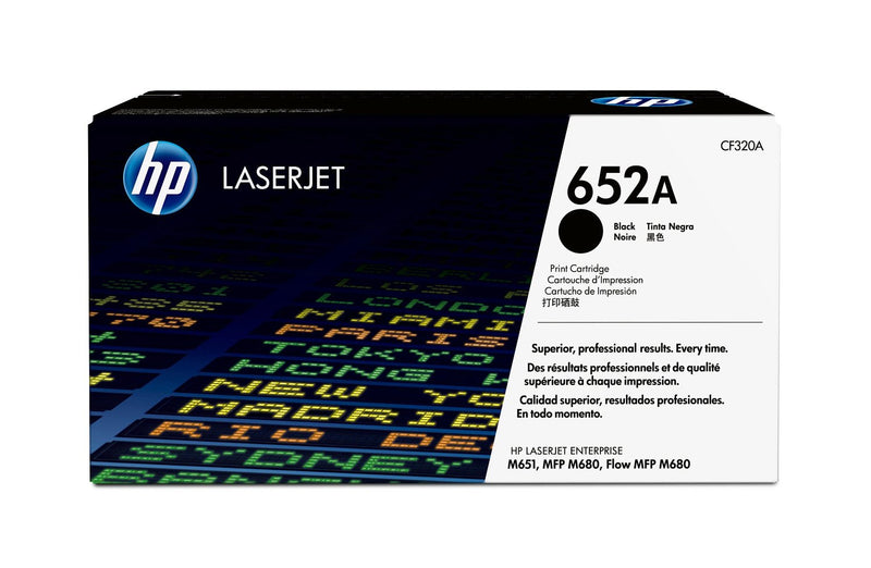 HP Genuine Toner 652A Black CF320A