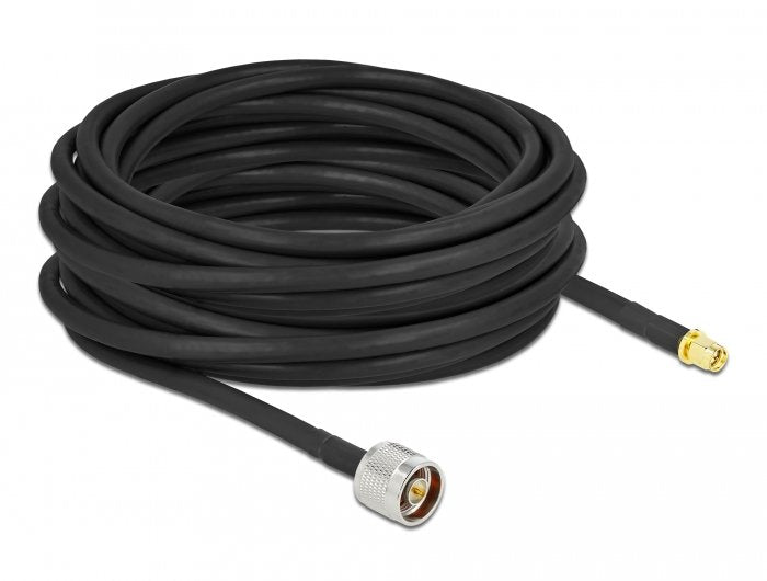 Delock Antennencable N Plug Zu Sma Plug Lmr CFD300 10M Low Loss