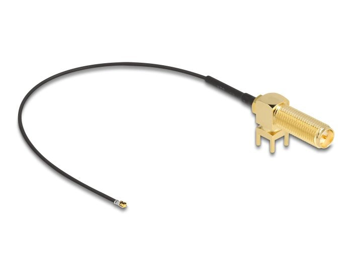 Delock 12032 Antenna Cable Rp-sma 90° Pcb Mampara Female a I-pex Inc., Mhf® 4L Male 1.13 15CM Length Hilo 15MM