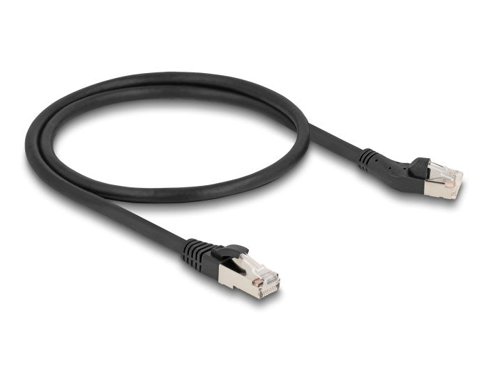Delock RJ45 Network Cable CAT.8.1 S/FTP Male 45° Nach Links Angular