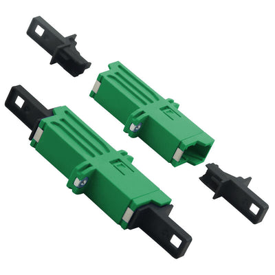 Helos Adapter Fo E2000® Apc 8 ° (lsh) Simplex Monomodo OS2 Green — image 1