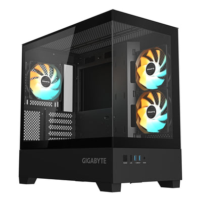 Gigabyte Aorus Box C201B Panoramic Bahias INT:2X3'5, 3X2'5/ 2XUSB3.0/ Audio In/Out/ Iluminación Rgb. — image 1
