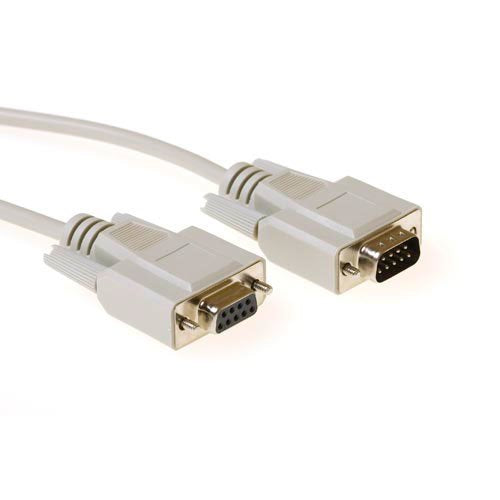 10 Metre Serial 1:1 Connection Cable 9 Pin D-sub Male - 9 Pin D-sub Female