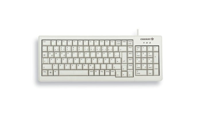 Cherry Teclado German Xs USB Qwertz Gris
