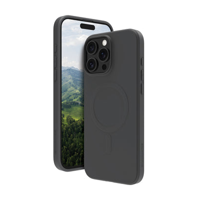 DBRAMANTE1928 Greenland Pro Housing Rear Phone Mobile Phone Compatibilidad With Magsafe Plastic Black Noche Ap — image 1