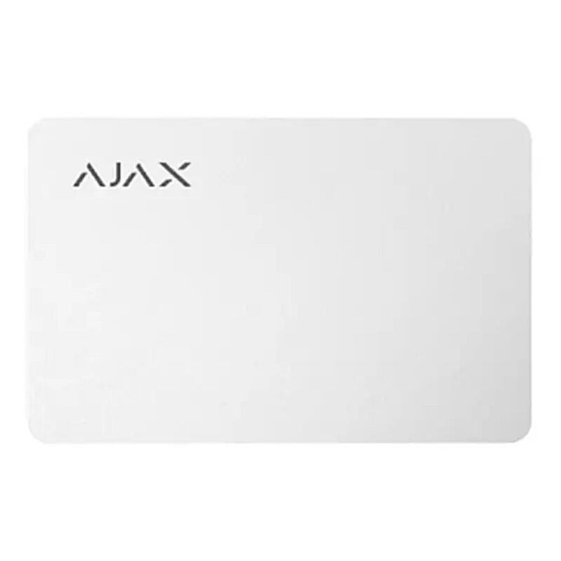 Ajax Ajax-PASS-Wh-10U Ajax Pass. Card Desfire® Compatible With Keypad Plus. Colour White Pack 10UD