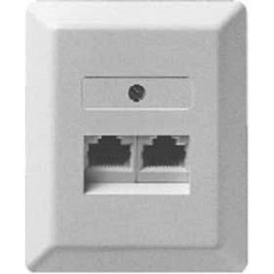 Anschlussdose UAE2X8(4)LSA Ap M. Lsa-plus Klemmen Perlblanco — image 1