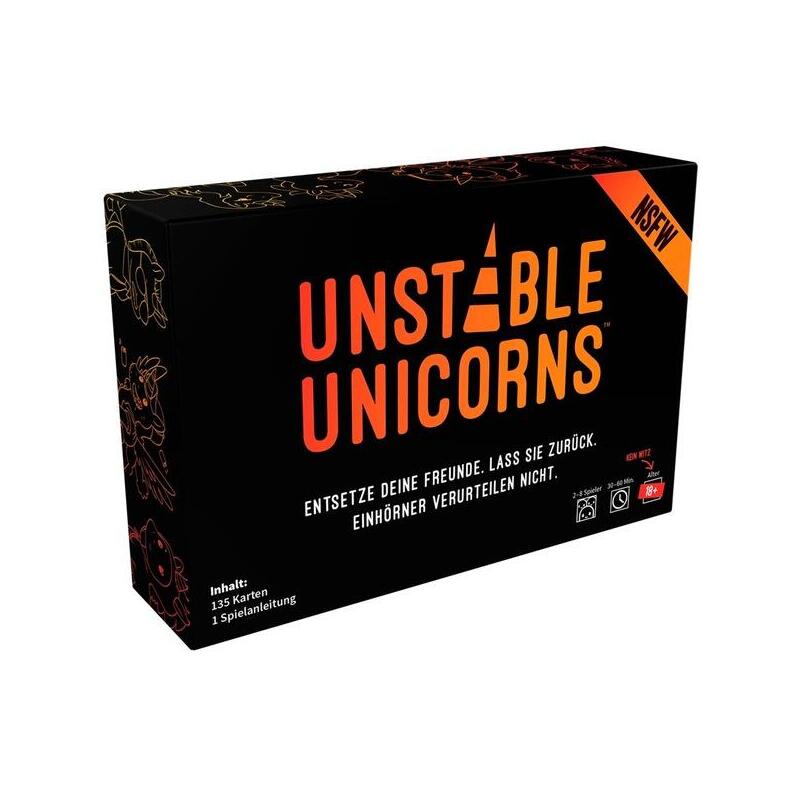 Asmodee Unstable Unicorns Nsfw, Set Of Cartas TTUD0005