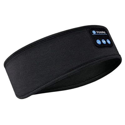 Headphones Diadema Elástica With Bluetooth Black — image 1