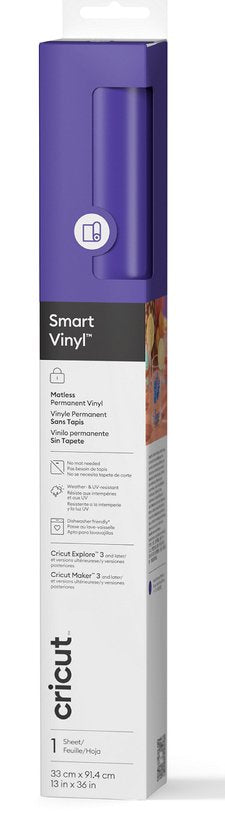 Cricut 2011609 Vinilo Adhesive Permanente Púrpura Matte — image 1