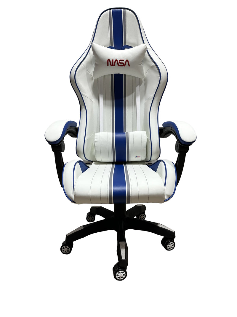 Nasa Chair Gaming Atlantis Bis White Blue