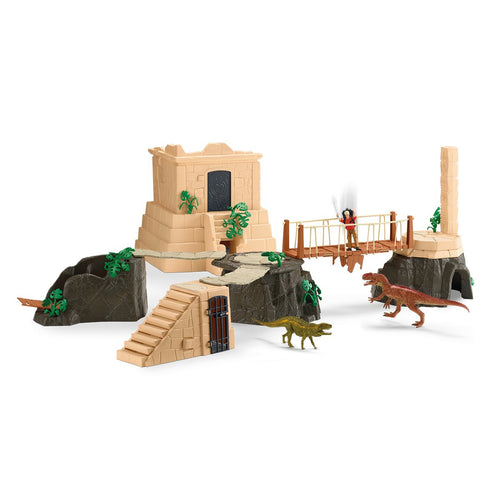 Schleich Dinosaurs Dino Temple Conquest Mega Set, Figure Toy 42656 — image 1