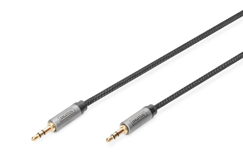 Digitus Cable Audio, Connector Male 3,5MM a Connector Male 3,5MM