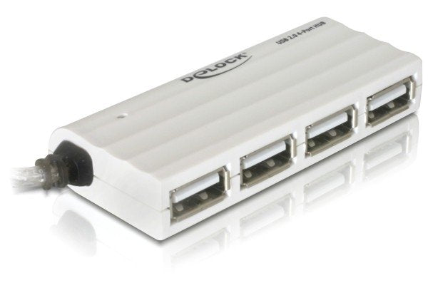 Delock Hub USB 2.0 4 Port Ext. Zslimz