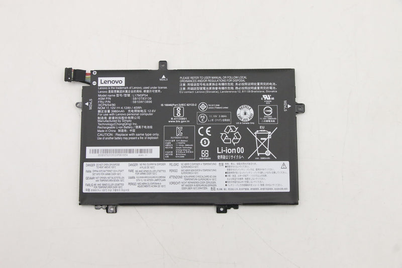 Lenovo 5B10W13896 Refacción Laptop Battery
