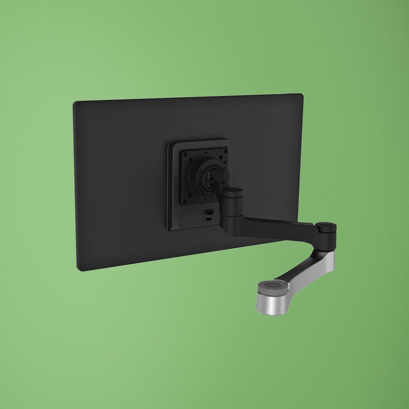 R-go Herramientas RGOVLZE4SI Soporte Monitor 101,6CM [40] Negro Plata
