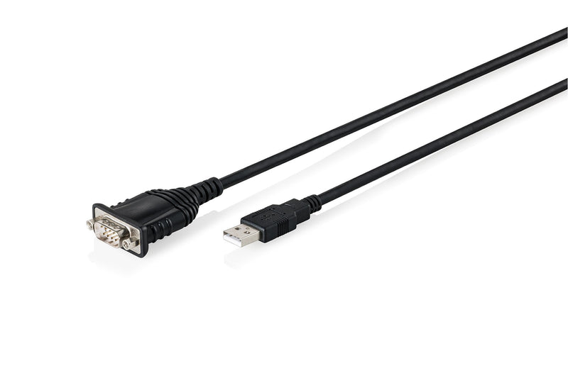 Digitus Converter USB-A 2.0A 1 Port Serie DB9 (RS-232) Chipset Ftdi (FT232RNL) 1,80 Metres