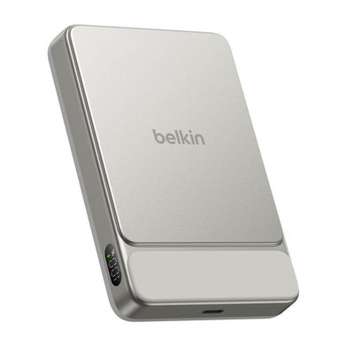Belkin Ultracharge Pro 10K QI2 25W PD30W Slim Magnetic Display Powerbank Sand Metal — image 1