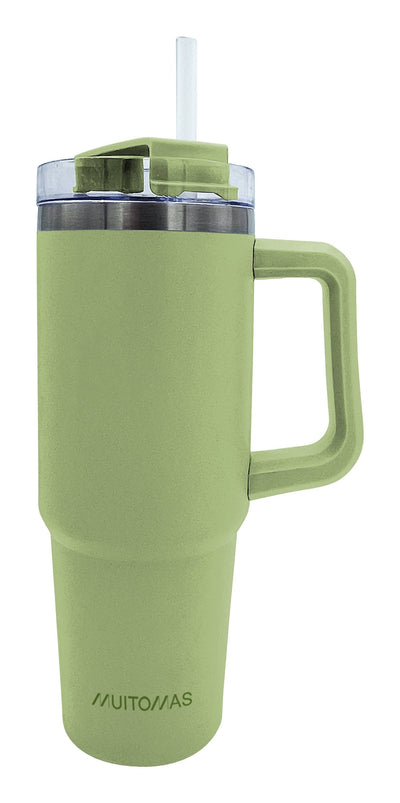Muitomas TRAVELMUG900GN Mug Travel 900ML Green Steel Inoxidable — image 1