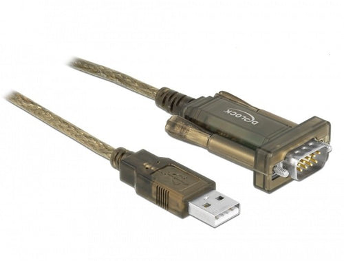 Delock Adapter USB 2.0 Type a 1 X Serie DB9 RS-232 — image 1