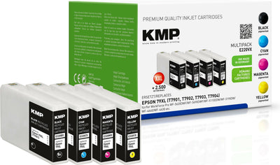 Kmp E220VX Black Cyan Magenta Yellow — image 1