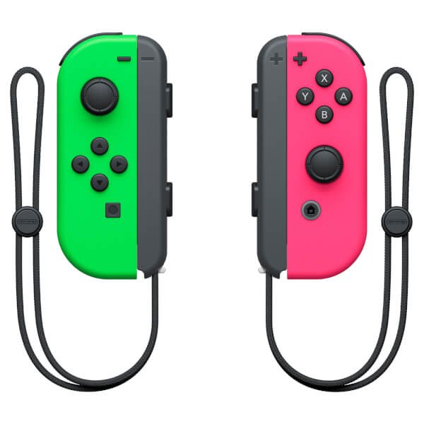 Nintendo Gamepad Switch Joy- With Green/Pink