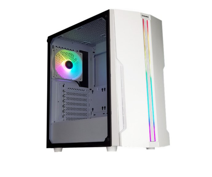 Xilence PC Case Xilent Blade Performance C X5 XG512.W.RGB Midi Tower Without Power Supply White