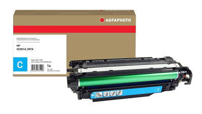 Agfaphoto CE401A Cartridge Toner 1 Pieces Cyan — image 1