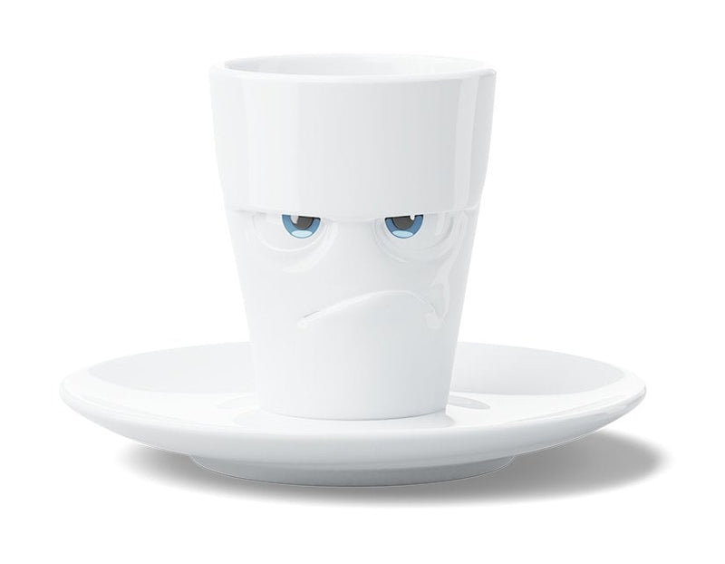 Fiftyeight Espresso Mug With Henkel 80ML - Grummelig White