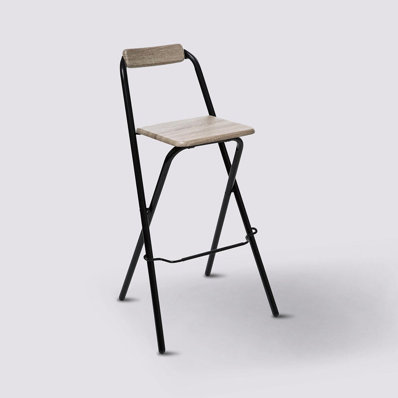 Chair Foldable Kitchen Black 44X44X79,5CM