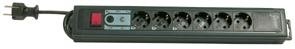 Rev Surge Protector 6-FOLD 3,0M Supra-guard Black Power Strip