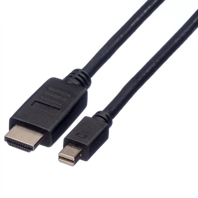 Roline 11.04.5791 Adapter Cable Vídeo 2M Mini DisplayPort Black