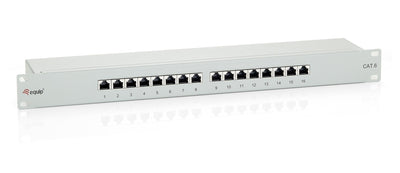 Equip Patch Panel 16 Ports Categoria 6 Apantallado Grey Claro — image 1