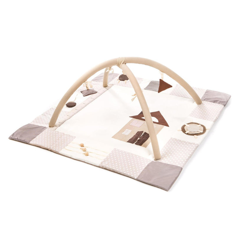 Baby Activity Mat, 120x120cm - Brown