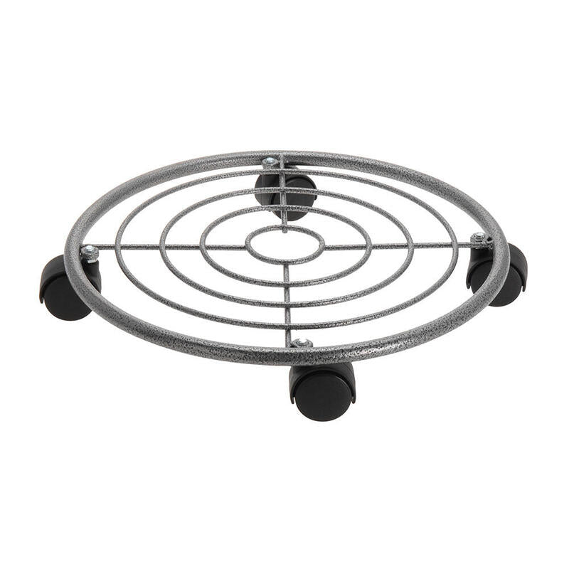 Base 4 Wheels Metalica 35X6,5CM