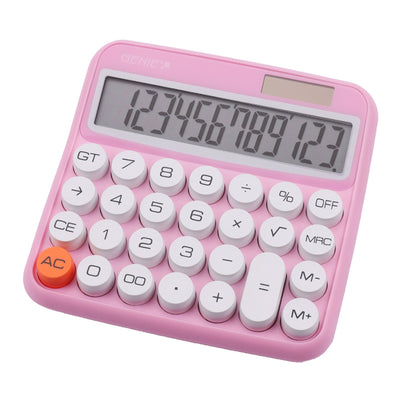 Genie 612 P Calculator Desk Calculator Básica Pink — image 1