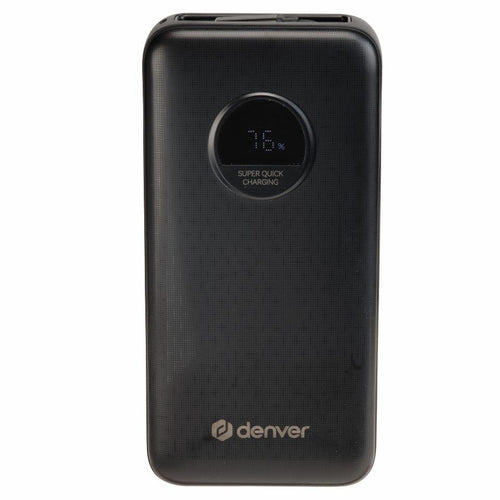 Denver PQC-20065 Battery External 20000MAH Black — image 1