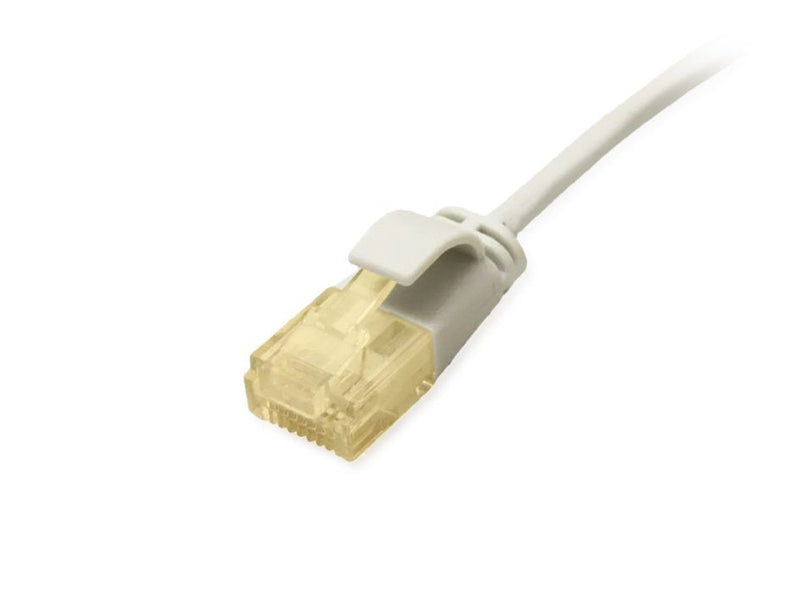 Equip Network Cable CAT.6A Slim U UTP 2x RJ45 2.00M Grey Lszh