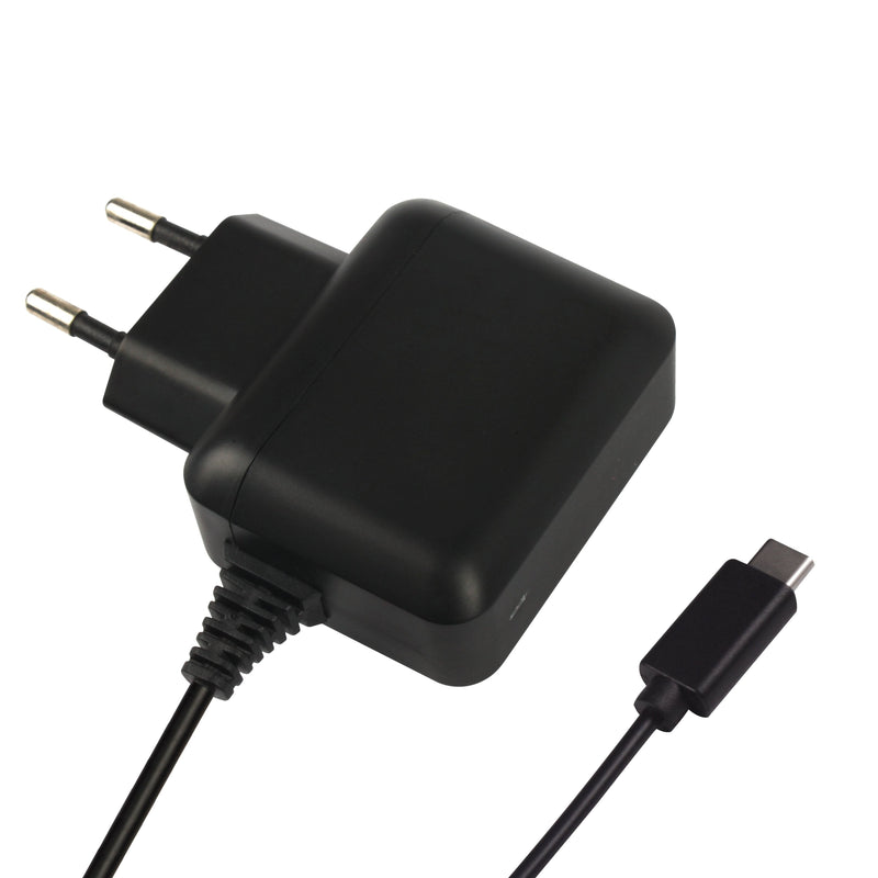2GO Wall Charger 100V-240V - Black USB Type-c 3.1