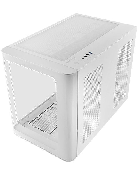Mars Gaming Box Minitorre microATX Mc-fusionm White Bahías INT.:2X3'5, 3X2'5/ 1XUSB3.0/ 2XUSB2.0/ Audio In/Out