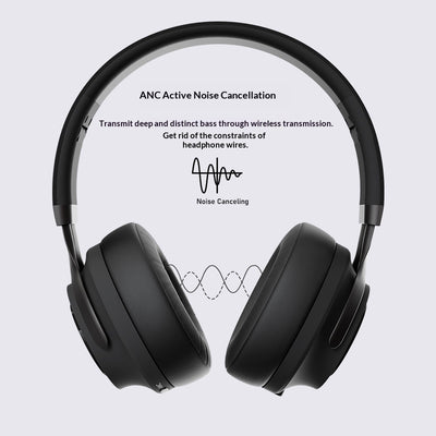 ANC Noise-Canceling Wireless Bluetooth Headset