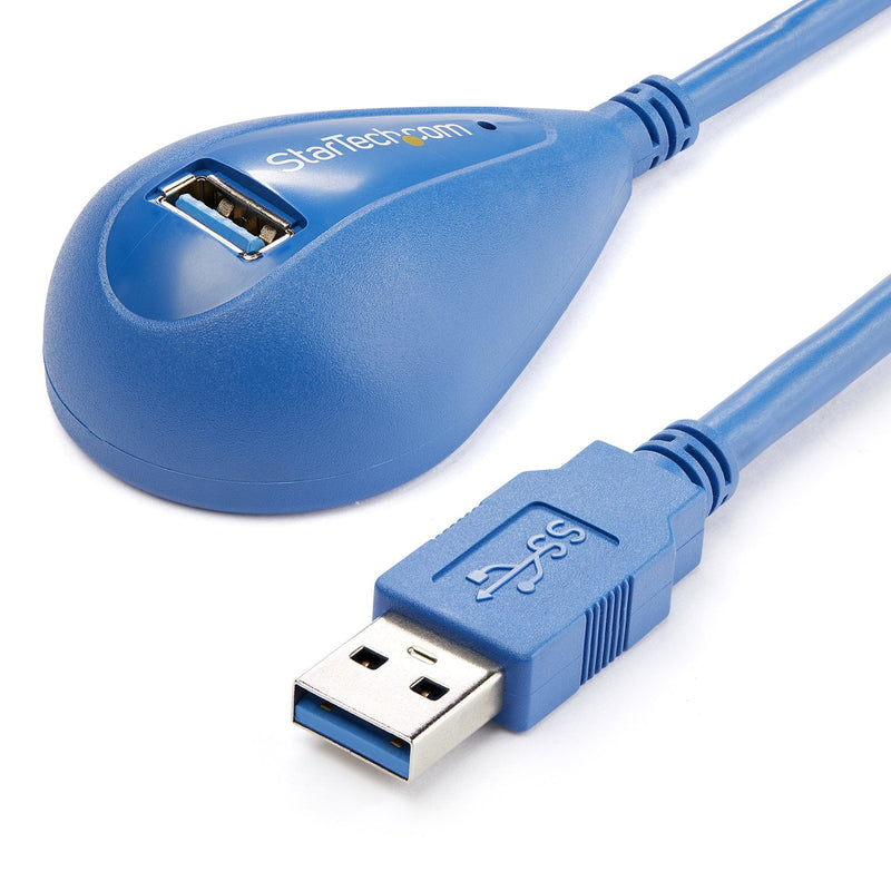StarTech.com Cable 1 5M Extensión Alargador USB 3.0 Superspeed Base Dock Male a Female USB a Extensor Desktop