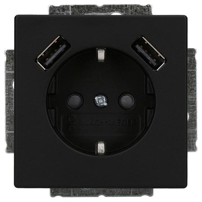 Busch Jaeger Bj 20 EUCB2USB-885 Schuko- 2x USB Socket Power — image 1